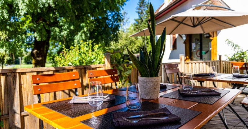 Le restaurant - Auberge De La Rivière - restaurant FONCINE-LE-HAUT