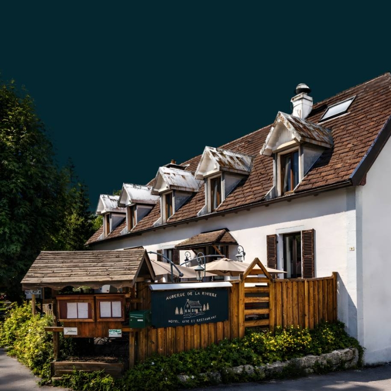 Le restaurant - Auberge De La Rivière - restaurant FONCINE-LE-HAUT - Restaurant Le Frasnois